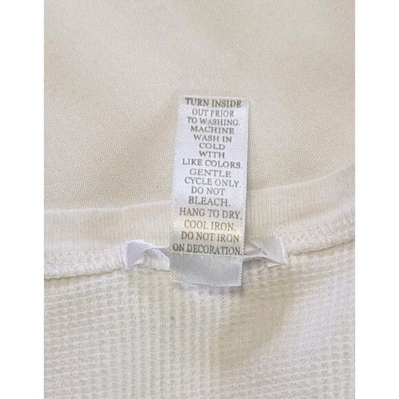 Love To Love Top Women 2X V-Neck T-Shirt Long Sleeve Graphic Key To My Heart - Picture 4 of 4